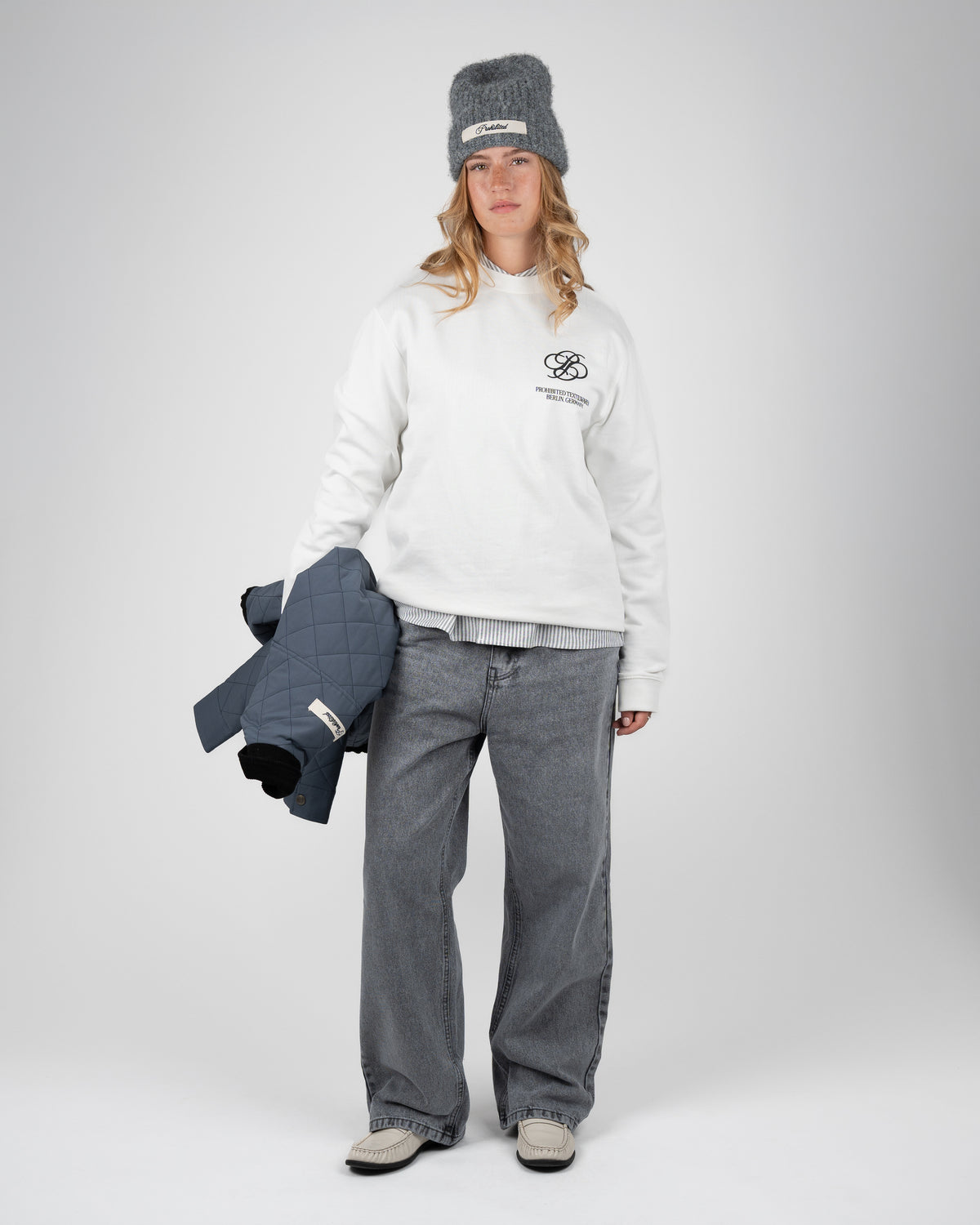 Prohibited: Milano Relaxed Denim - Washed Grey