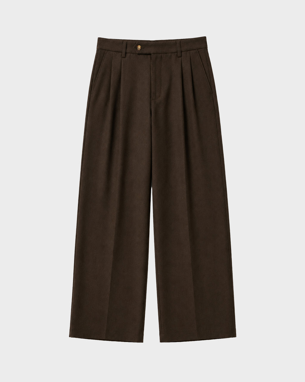 Prohibited: Revival Pleated Pants - Brown