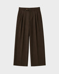 Prohibited: Revival Pleated Pants - Brown