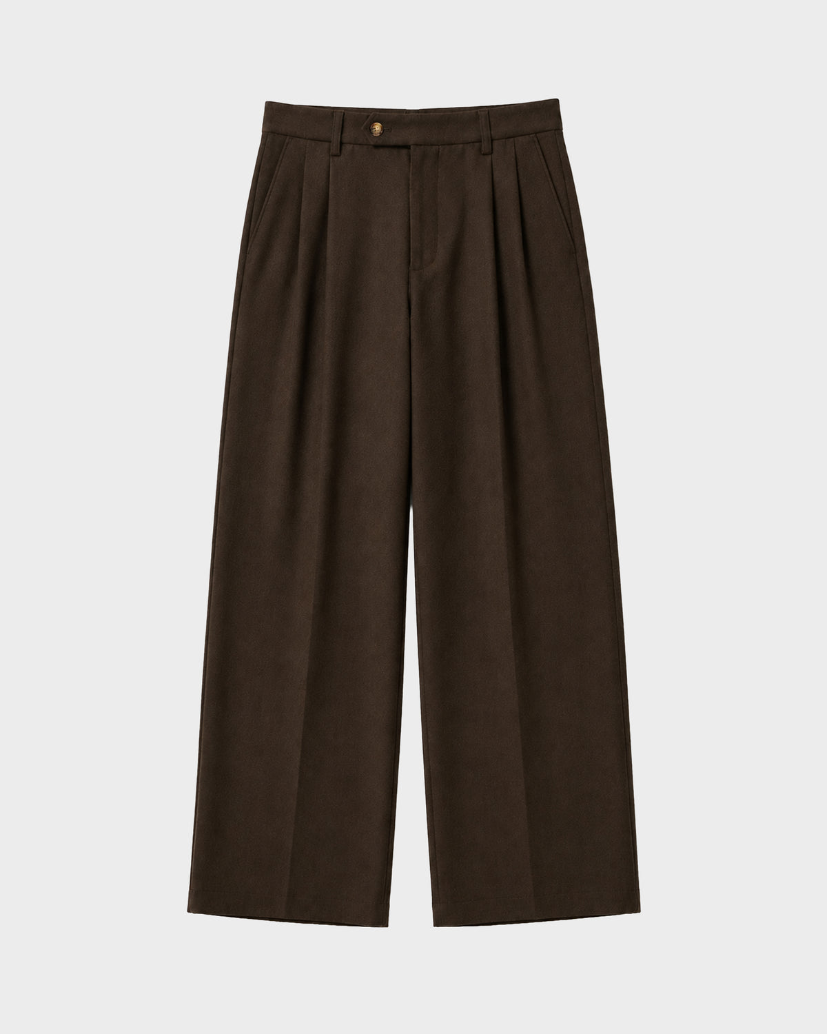 Prohibited: Revival Pleated Pants - Brown