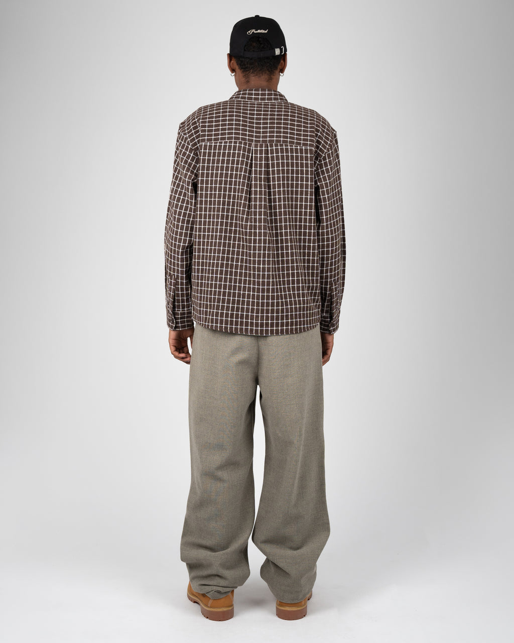 Prohibited: Revival Pleated Pants - Light Grey