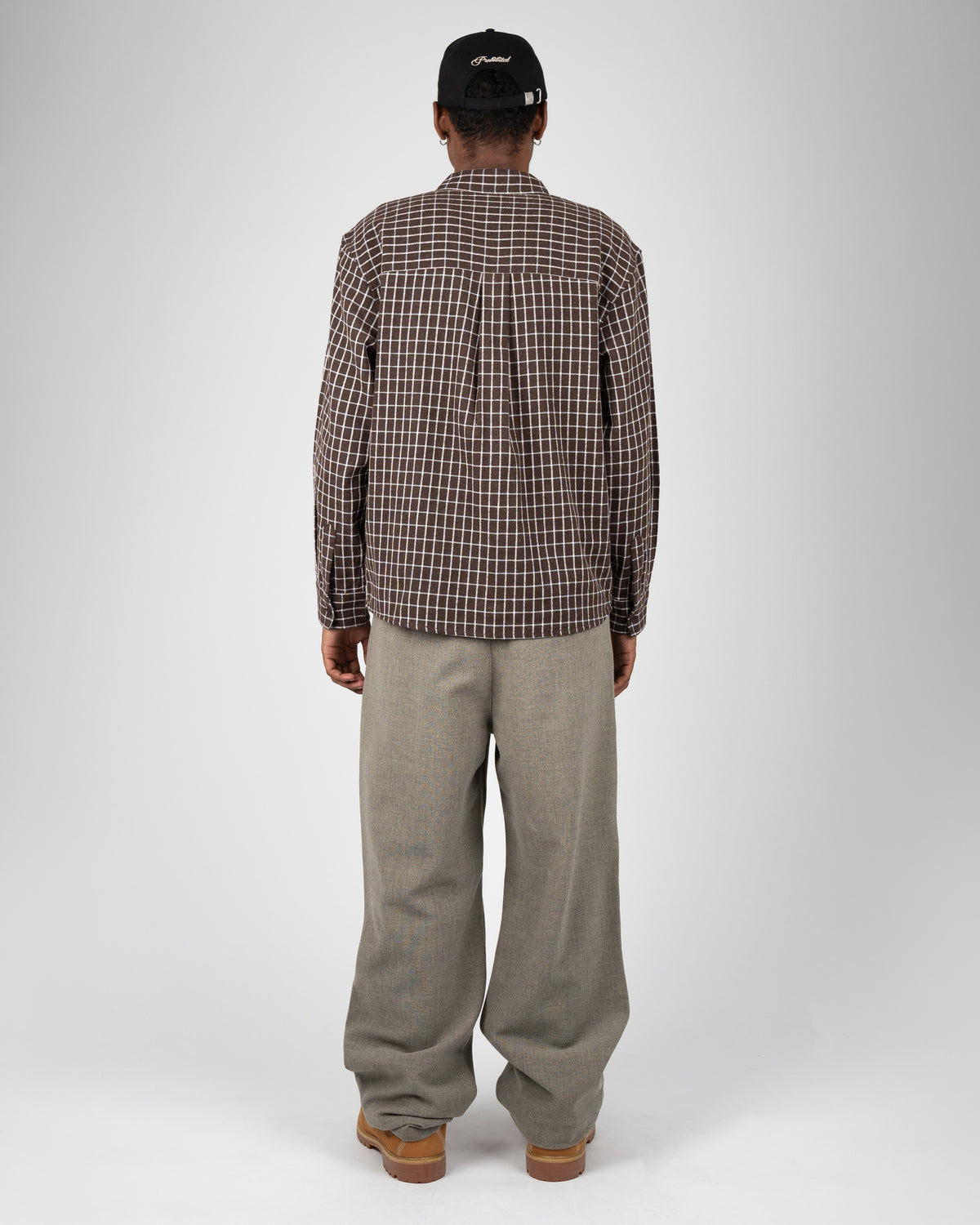 Prohibited: Revival Pleated Pants - Light Grey