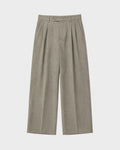 Prohibited: Revival Pleated Pants - Light Grey