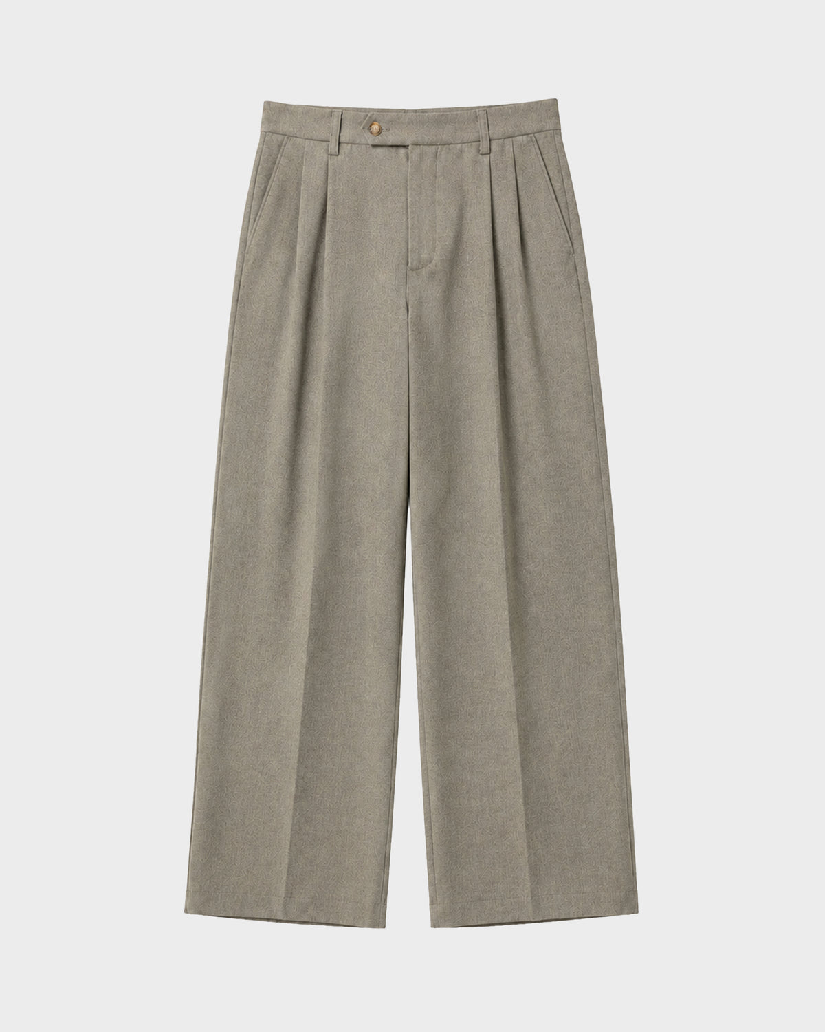 Prohibited: Revival Pleated Pants - Light Grey