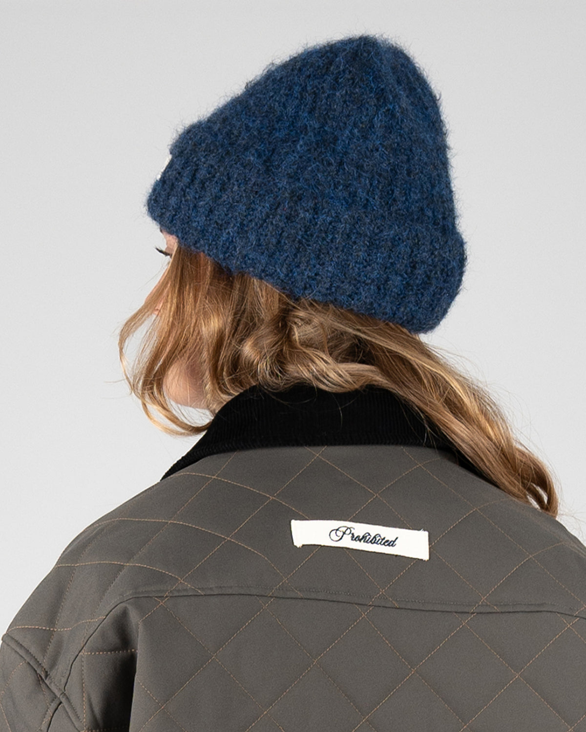 Prohibited: Season Knit Beanie - Blue