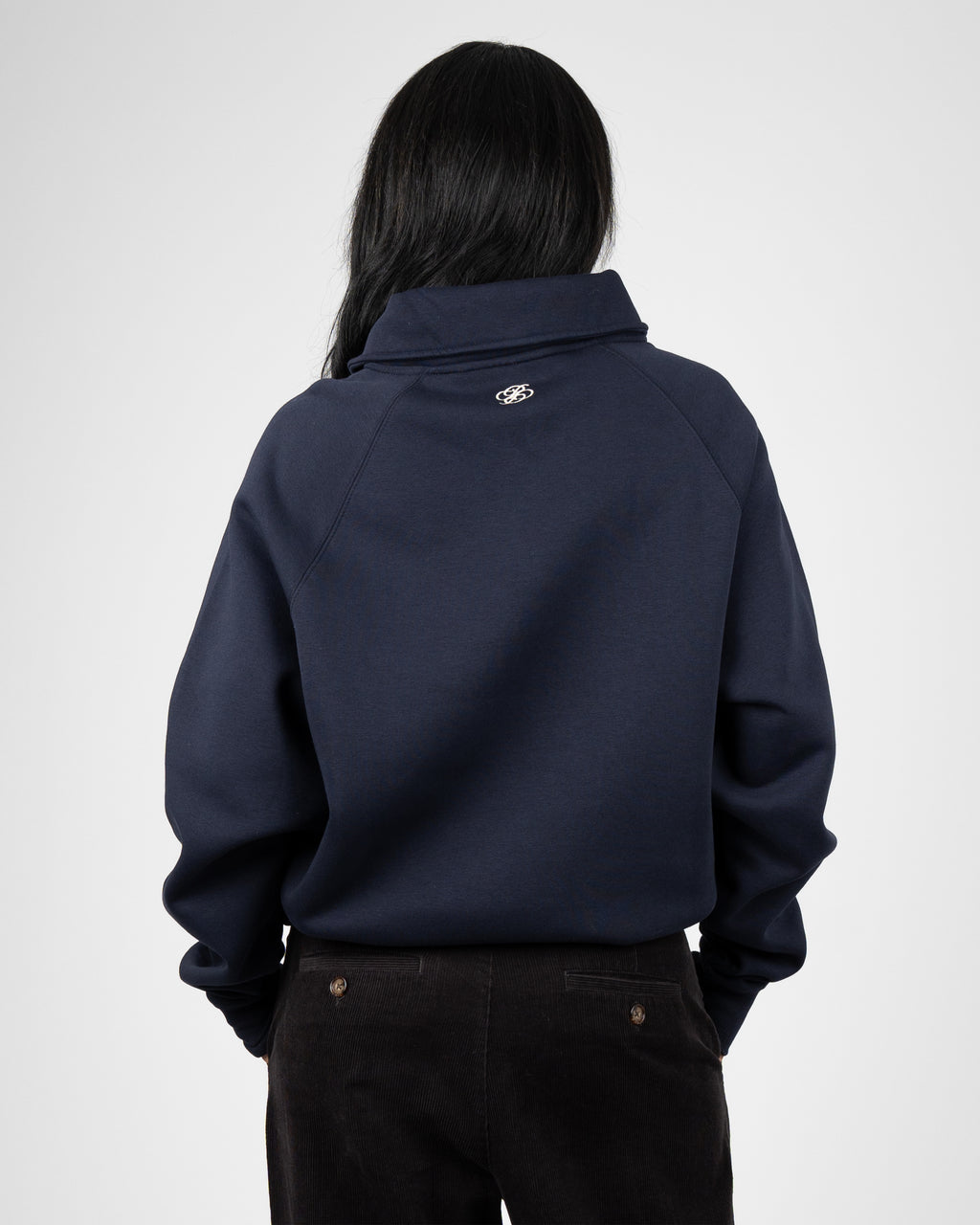 Prohibited: College Days Quarter Zip - Deep Blue