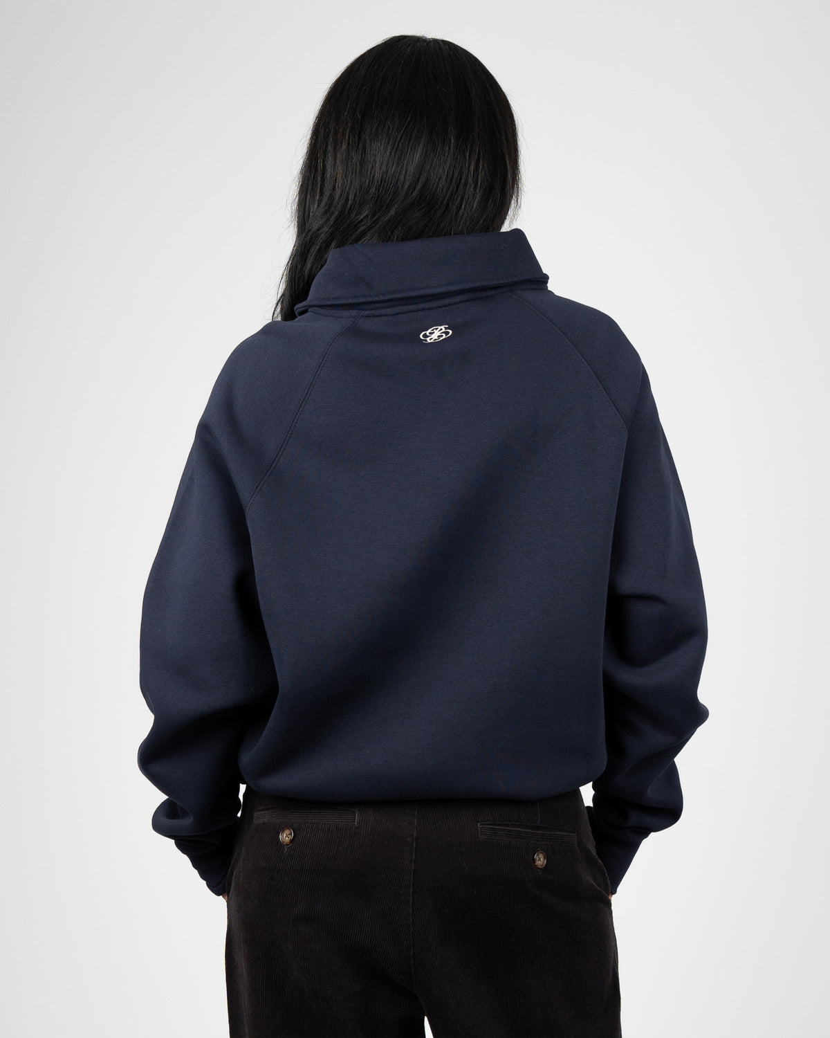 Prohibited: College Days Quarter Zip - Deep Blue