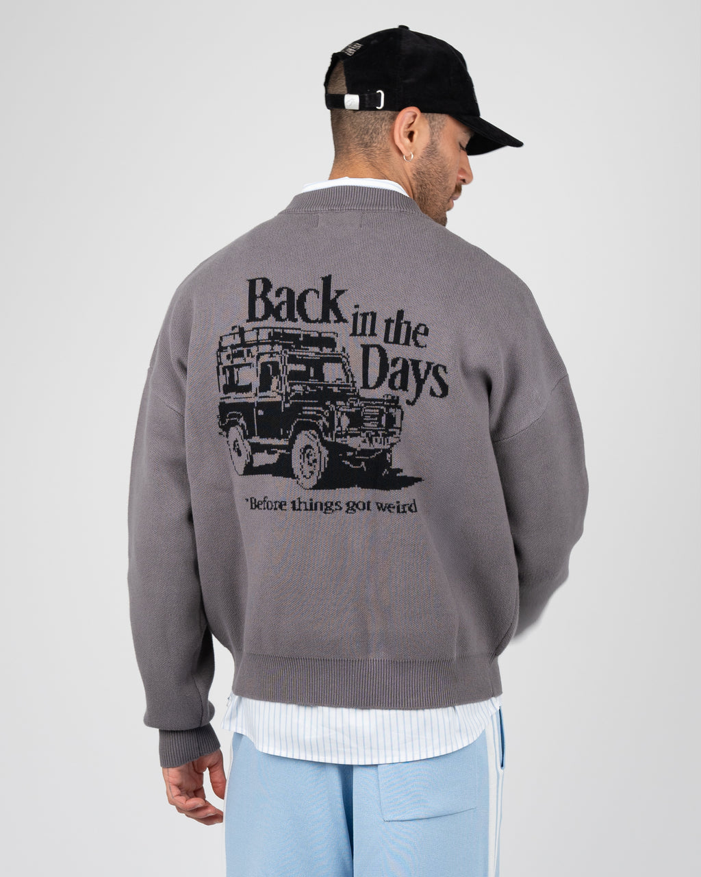 Prohibited: Back In The Days Knit - Grey