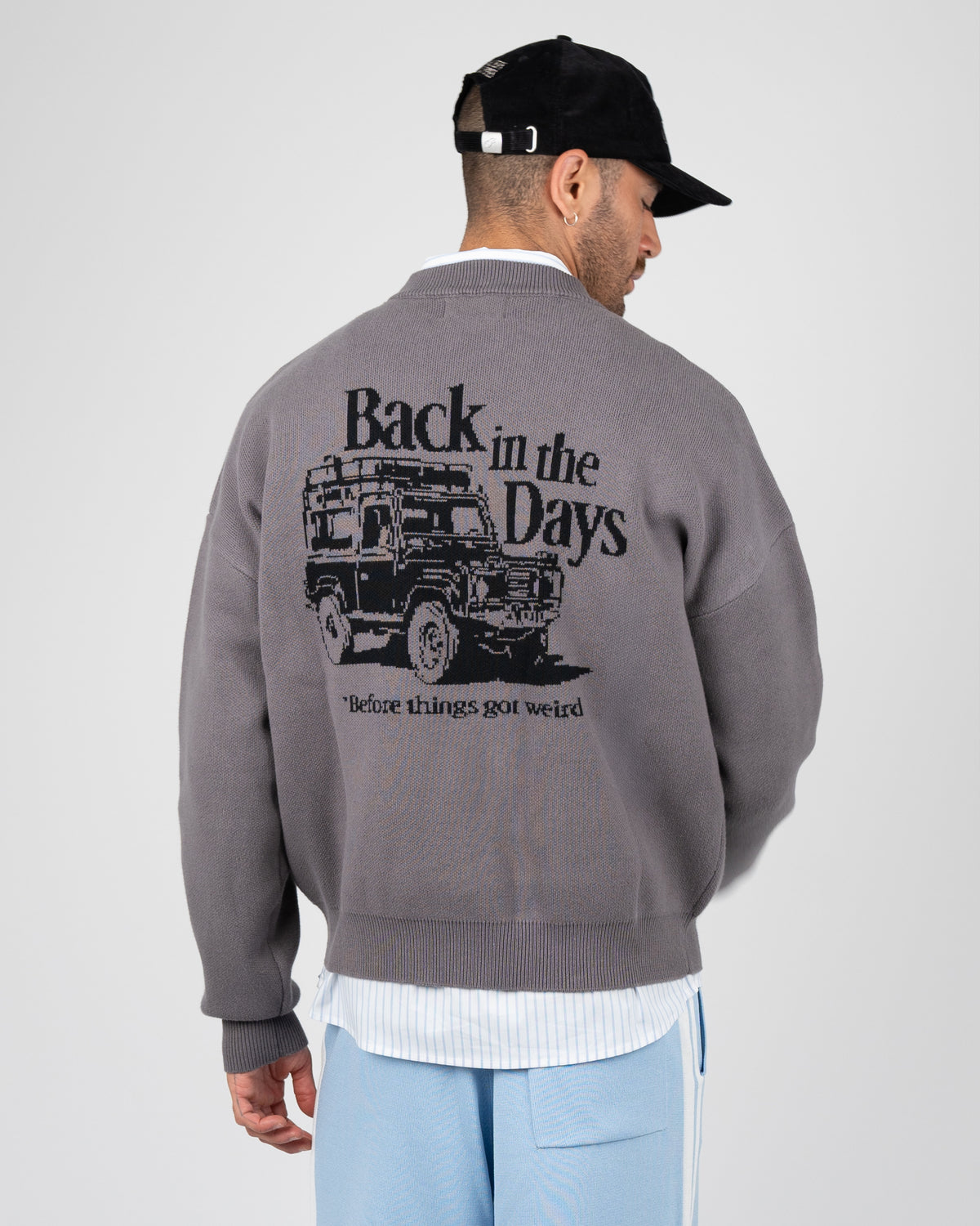 Prohibited: Back In The Days Knit - Grey