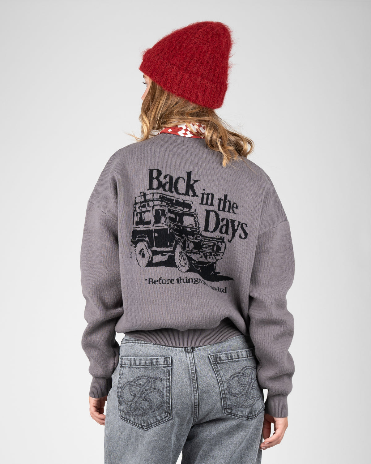 Prohibited: Back In The Days Knit - Grey