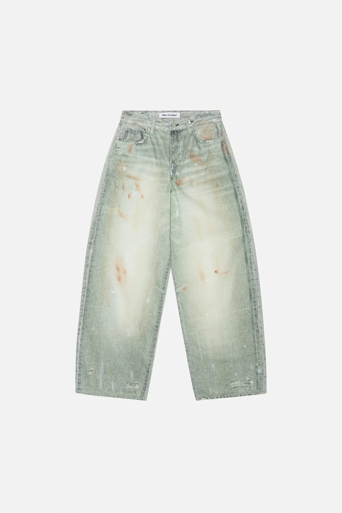 Won Hundred: Lyon Printed Denim Jeans