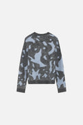 Won Hundred: Bently Knit Sweater - Brunnera Blue