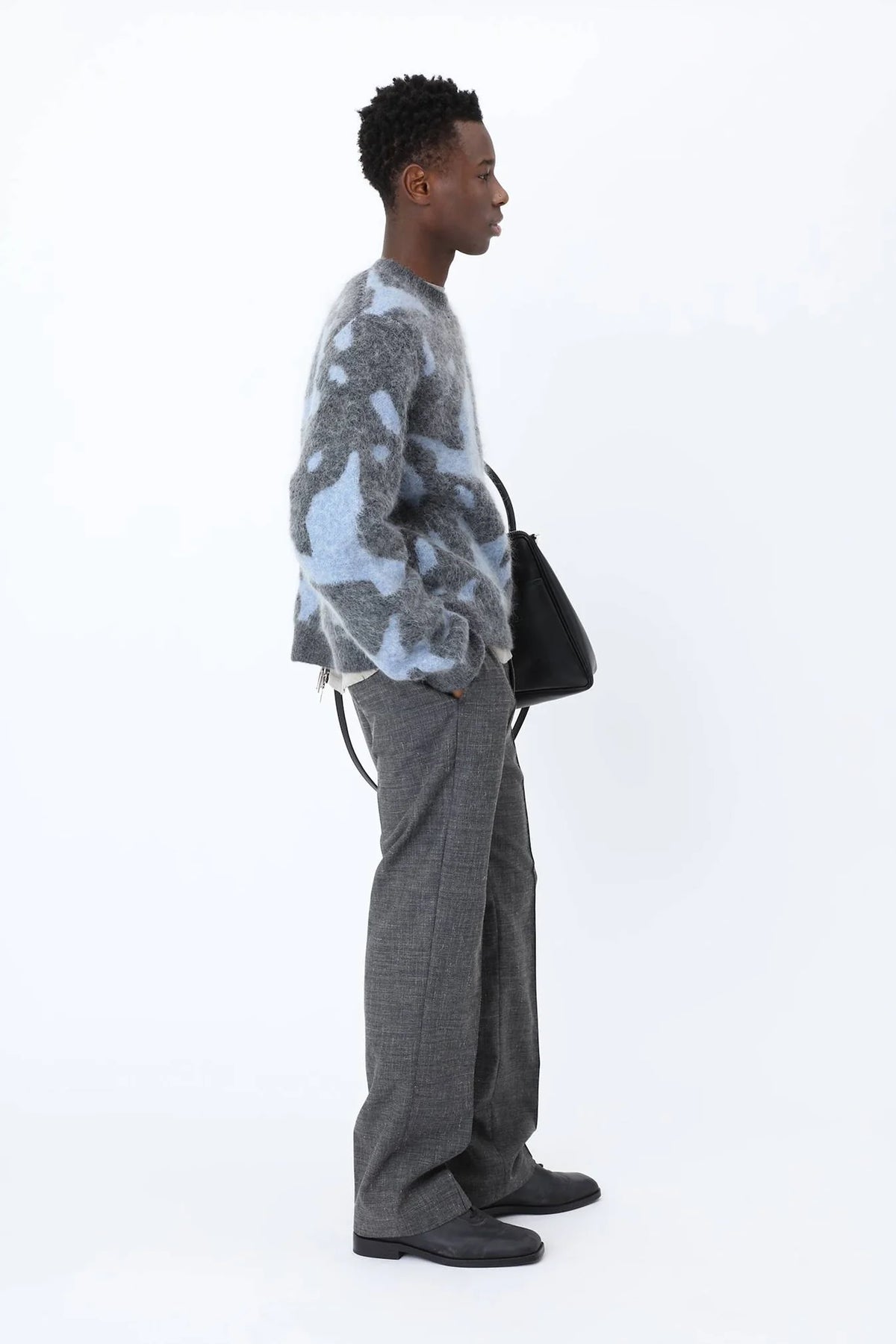Won Hundred: Bently Knit Sweater - Brunnera Blue