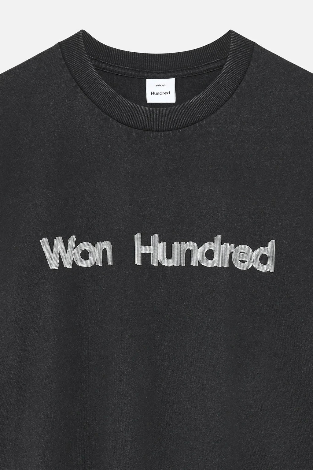Won Hundred: LA Logo Flashes Tee - Black