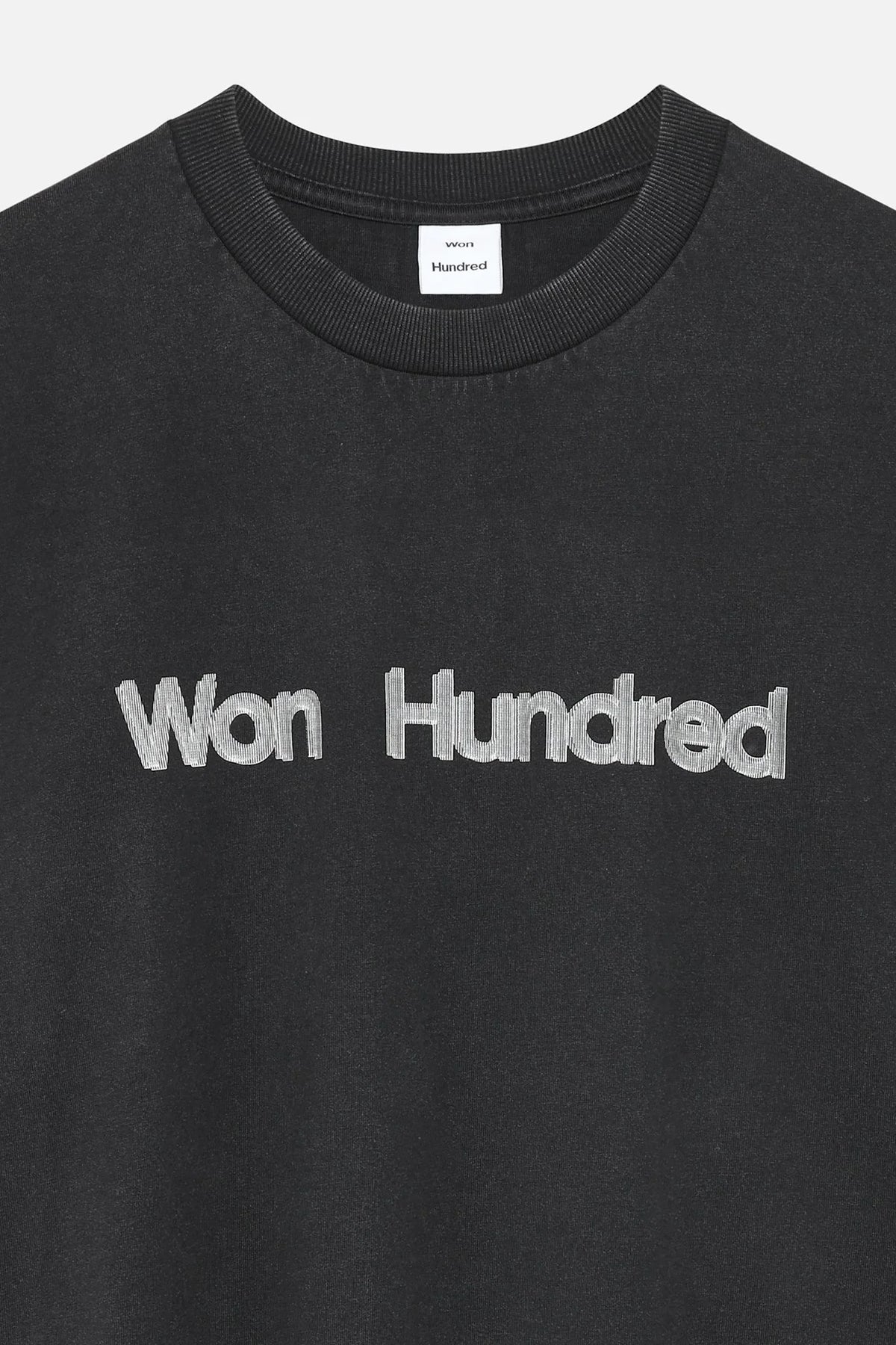 Won Hundred: LA Logo Flashes Tee - Black