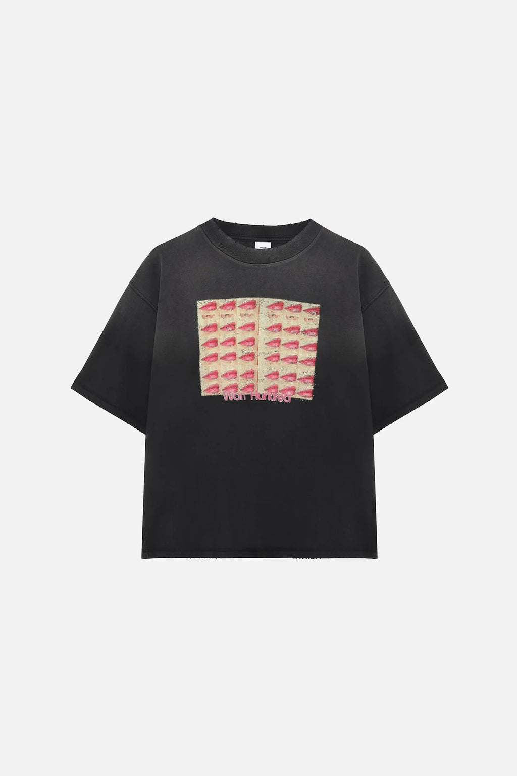 Won Hundred: Houston Kisses Tee - Washed Black