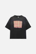 Won Hundred: Houston Kisses Tee - Washed Black