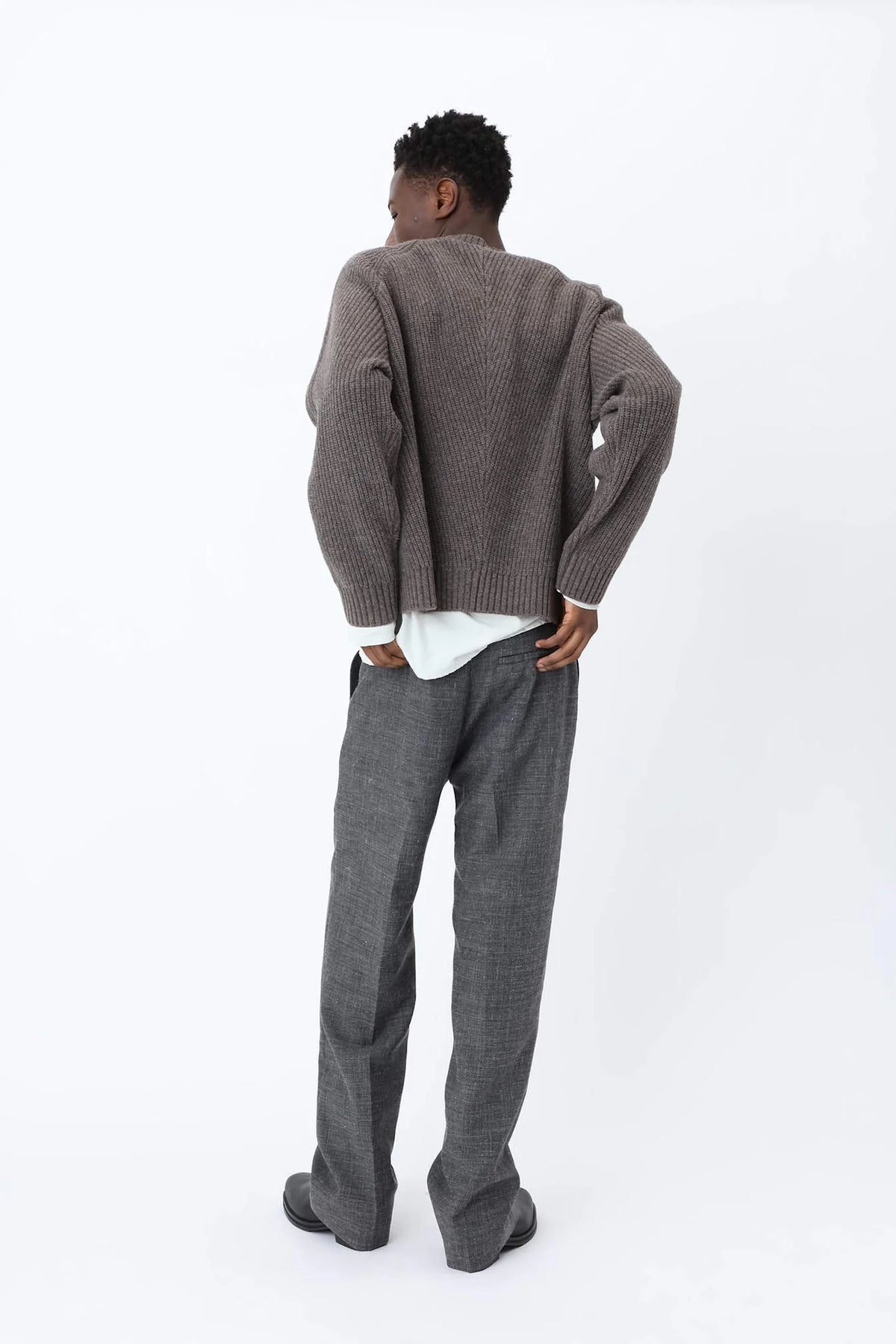 Won Hundred: Bently Knit Sweater - Major Brown
