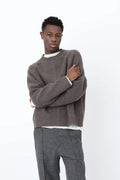 Won Hundred: Bently Knit Sweater - Major Brown