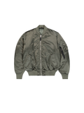 Alpha Industries: MA-1 Base Flight UV Bomber Jacket - Vintage Green