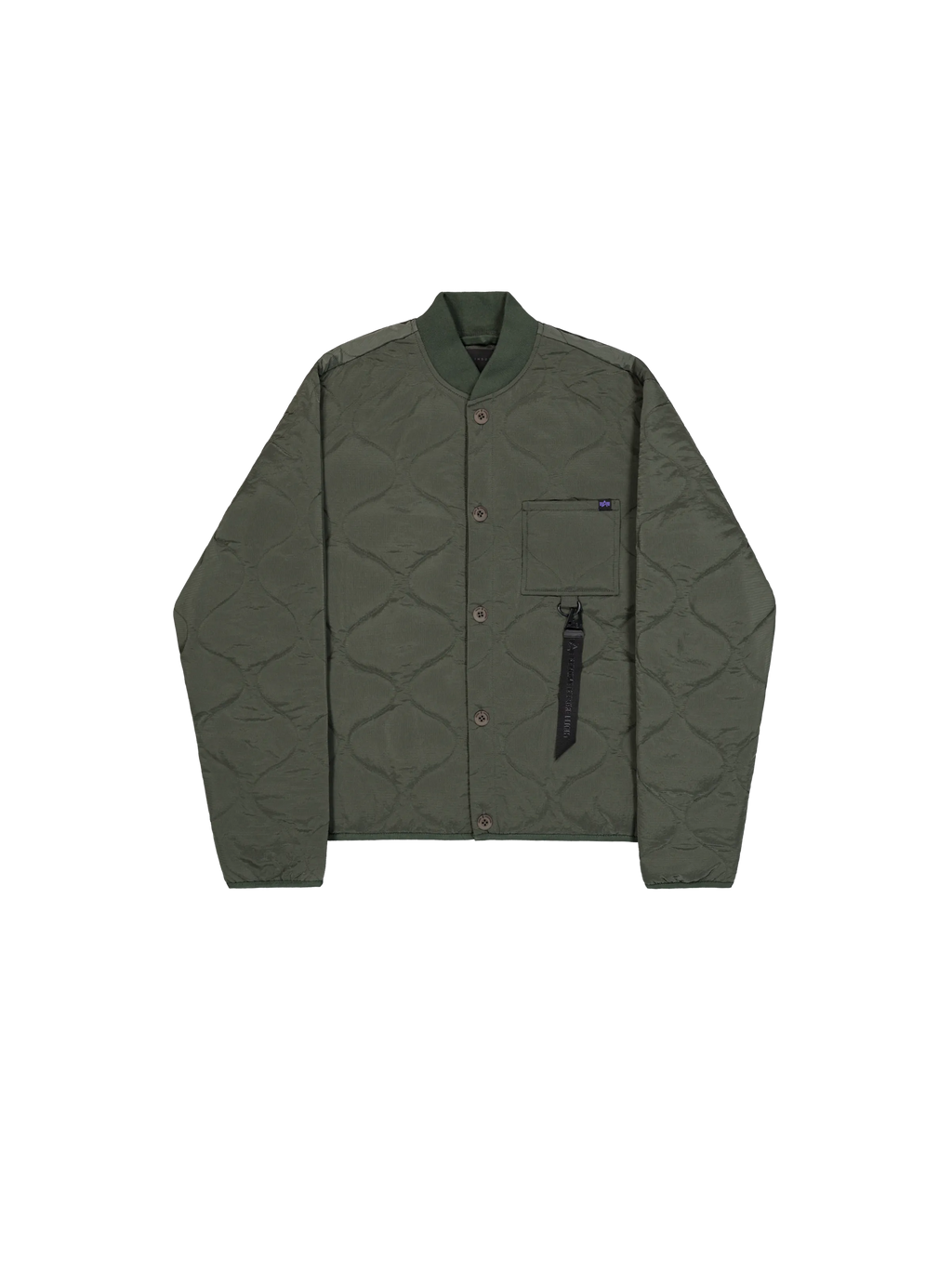 Alpha Industries: CWU-9/P Quilted UV Loose Field Jacket - Vintage Green