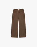 C_ALM: Baggy Raw Jeans - Brown