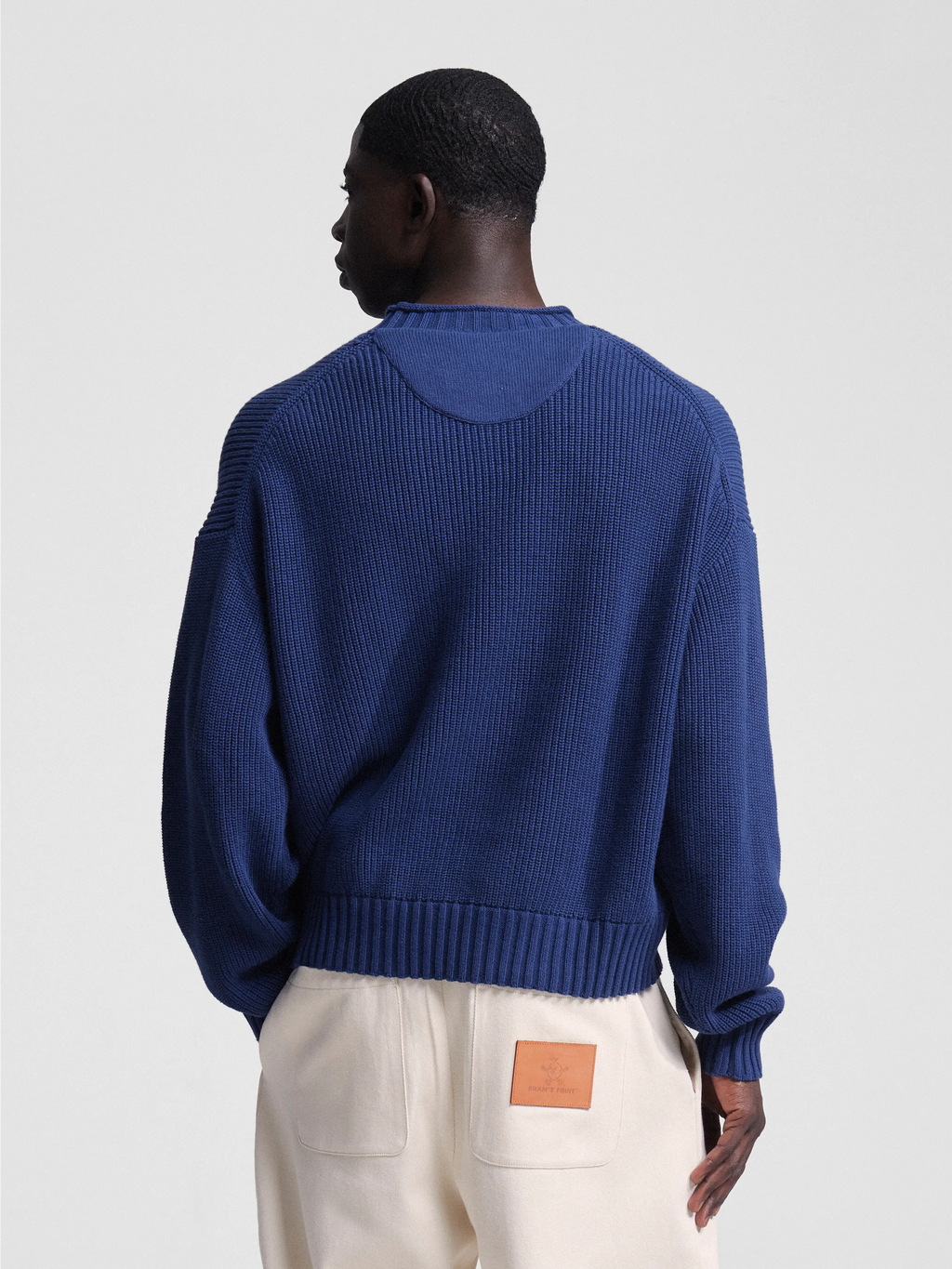 Bram's Fruit: Stamp Knit - Navy