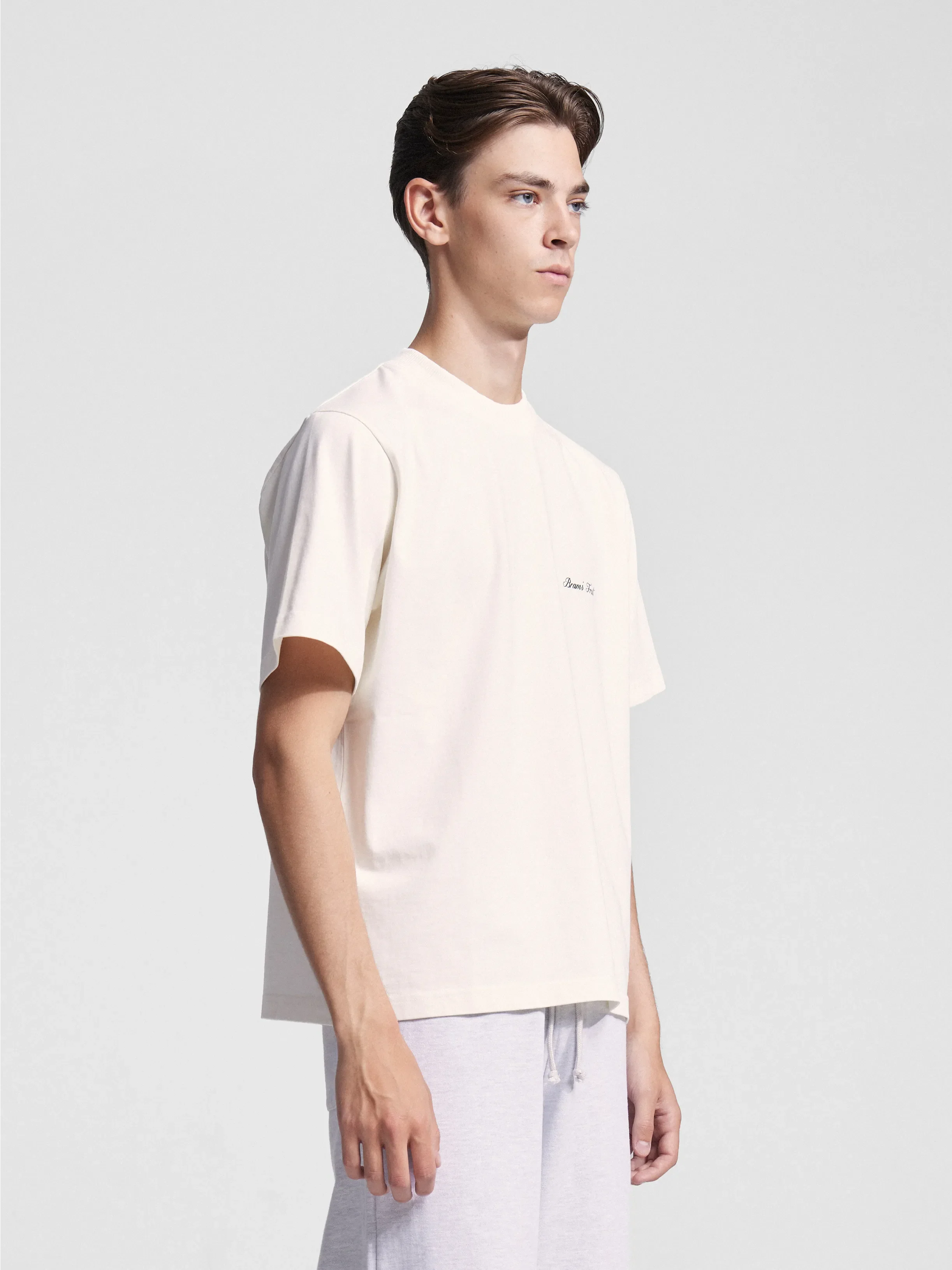 Bram's Fruit: Gardening Label T-shirt - White