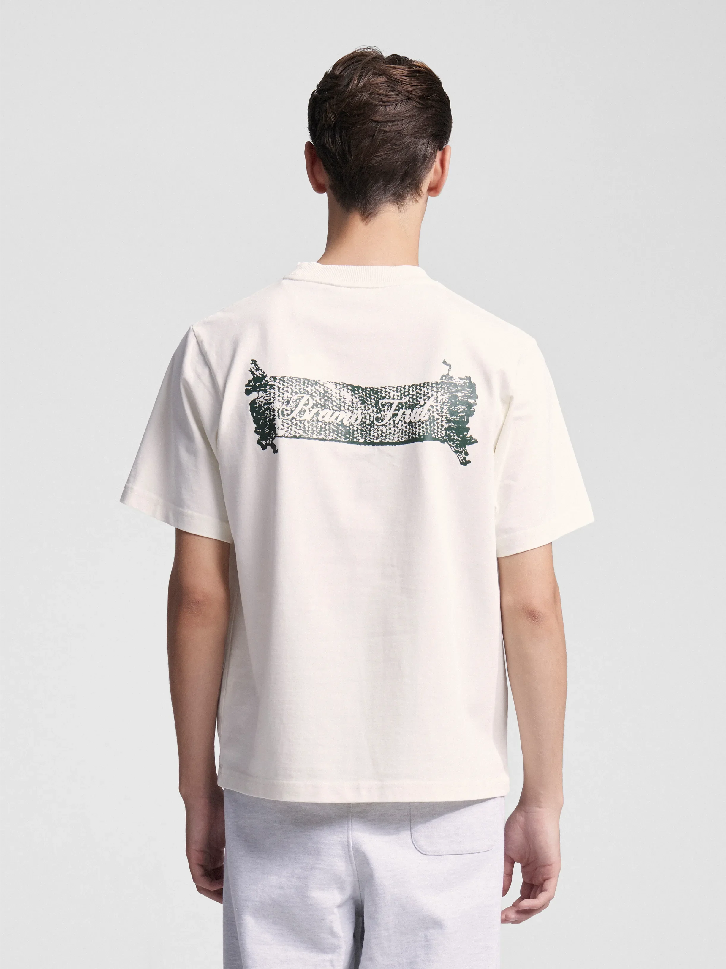 Bram's Fruit: Gardening Label T-shirt - White