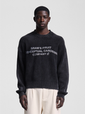 Bram's Fruit: Stamp Knit - Charcoal