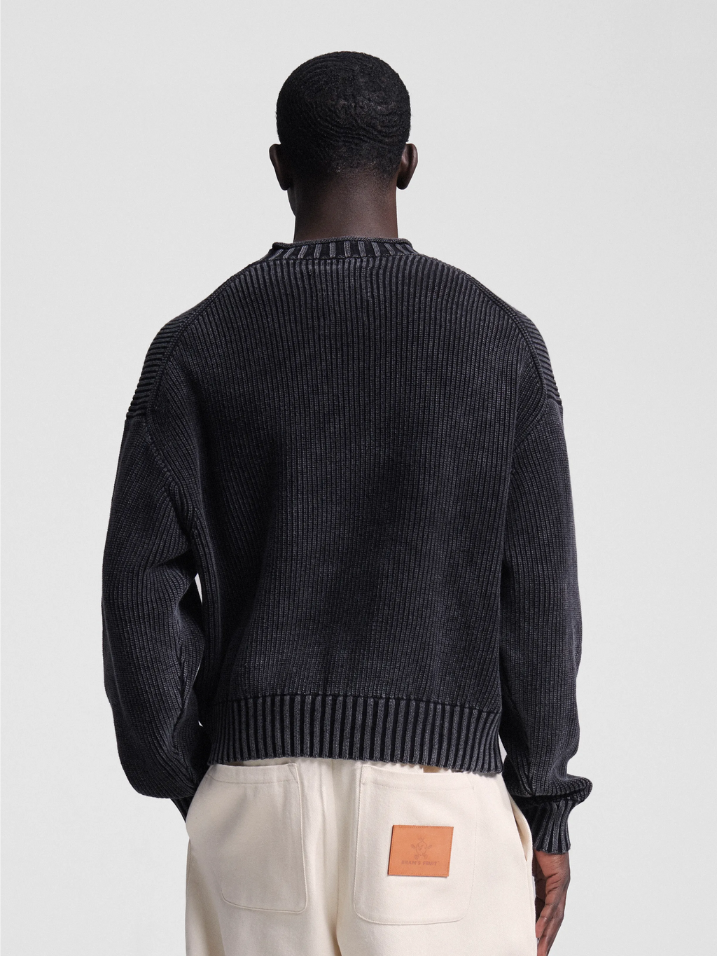 Bram's Fruit: Stamp Knit - Charcoal