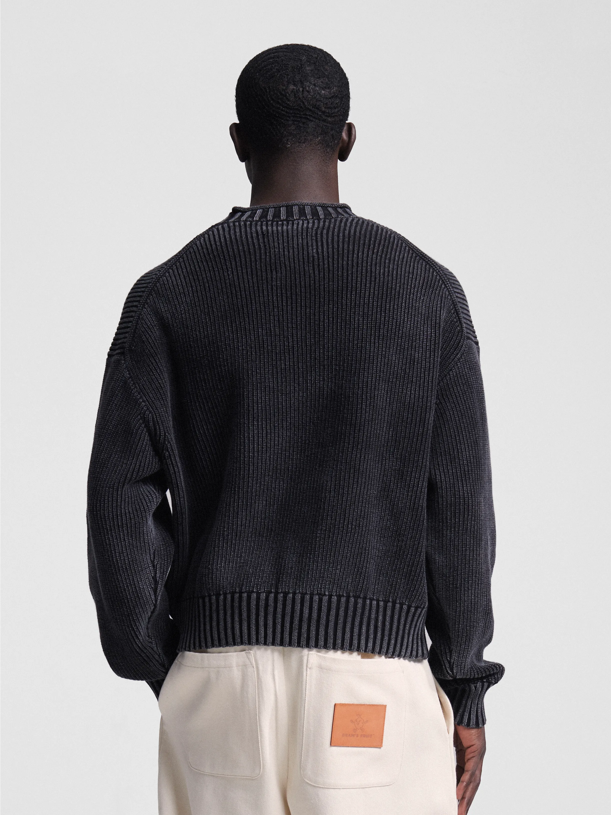 Bram's Fruit: Stamp Knit - Charcoal