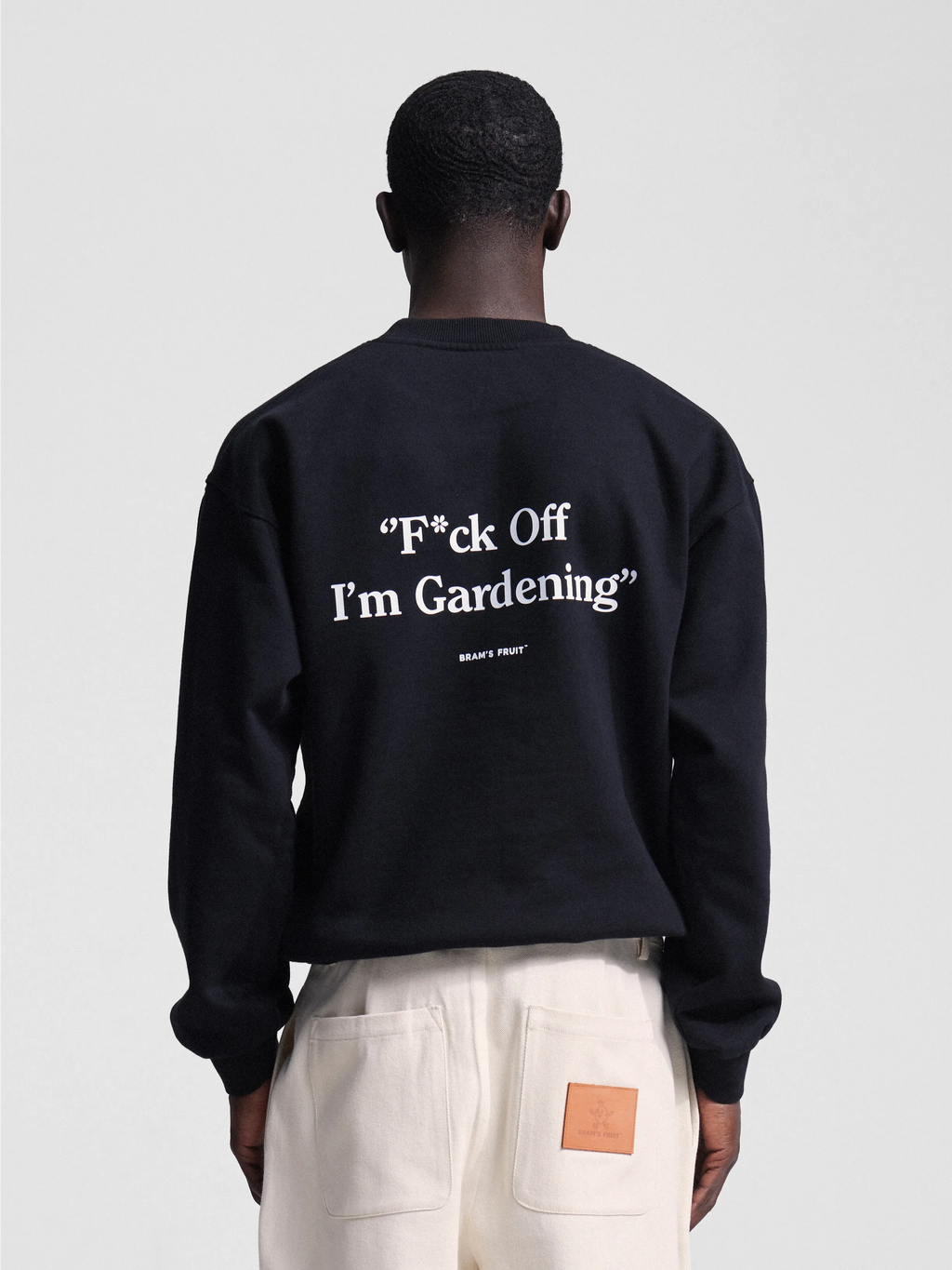 Bram's Fruit: F*ck Off I'm Gardening Crewneck - Black