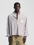 Bram's Fruit: Distressed Farmer's Shirt LS - Olive Green