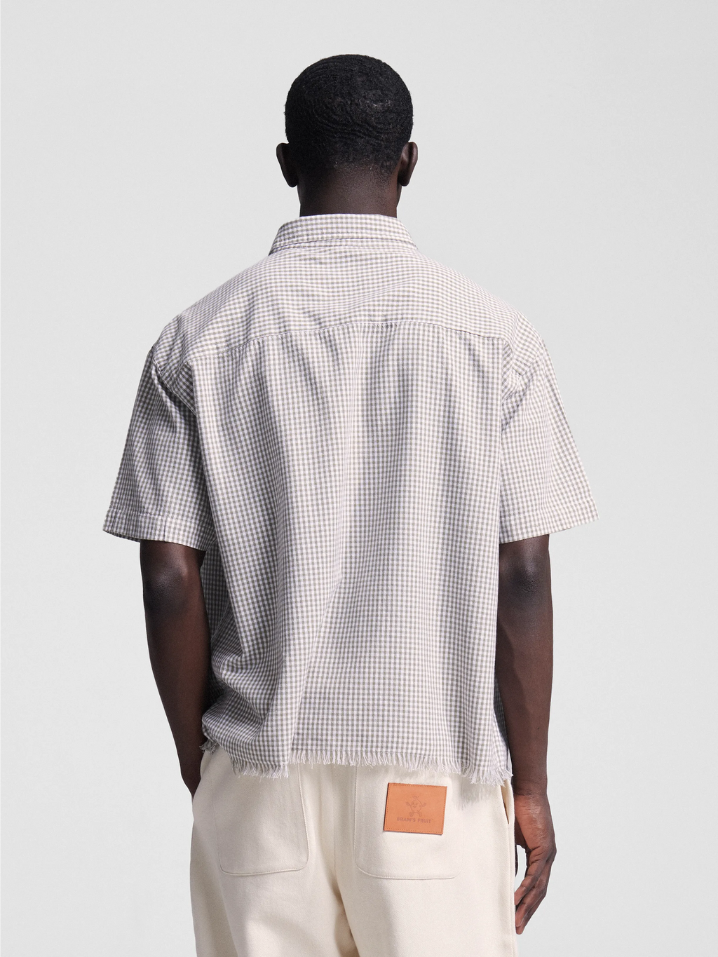 Bram's Fruit: Distressed Farmer's Shirt SS - Olive Green