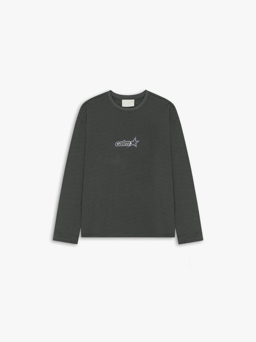 C_ALM: Calmstar Longsleeve - Washed Black