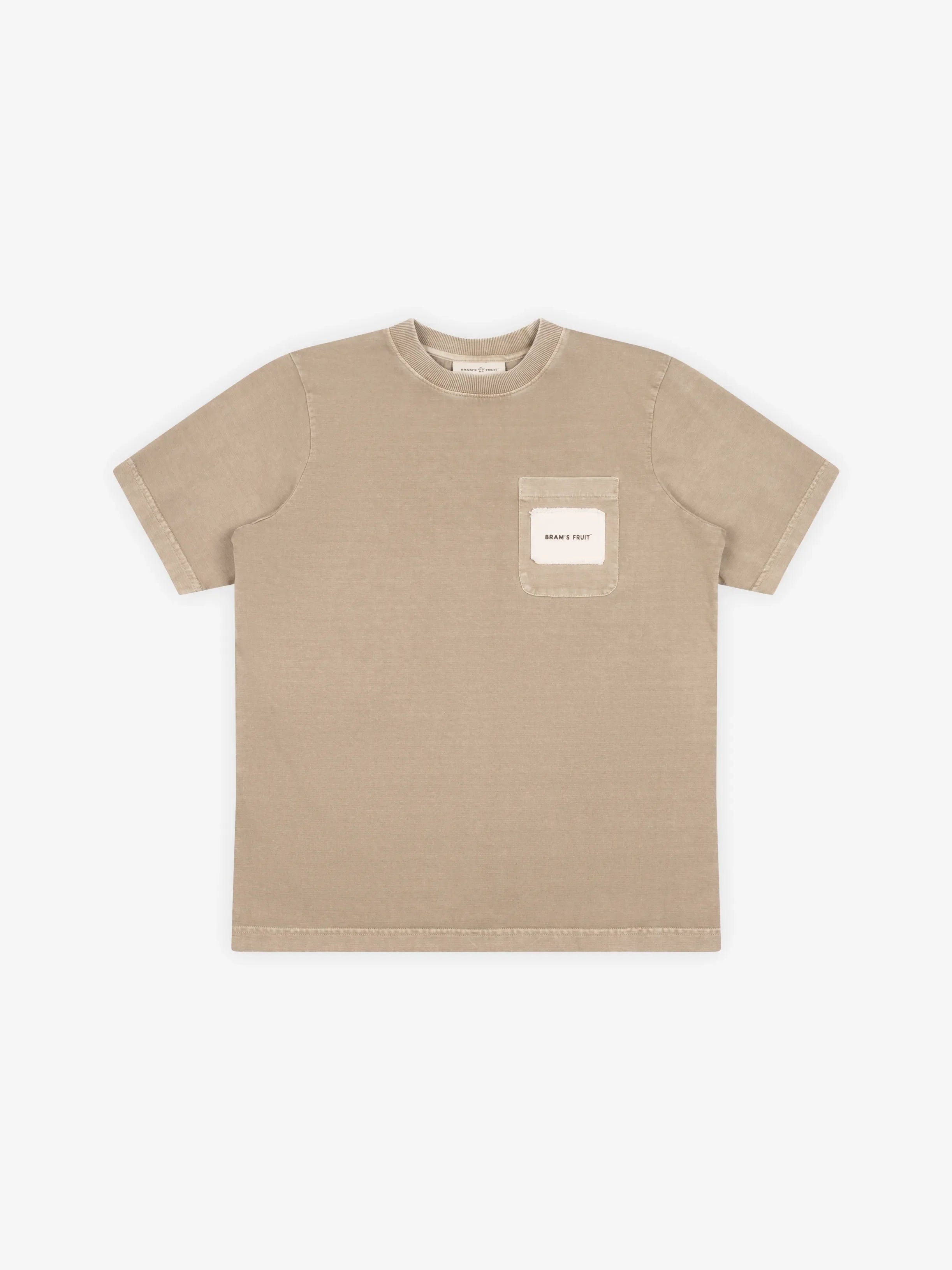 Bram's Fruit: Chest Pocket T-shirt - Sand