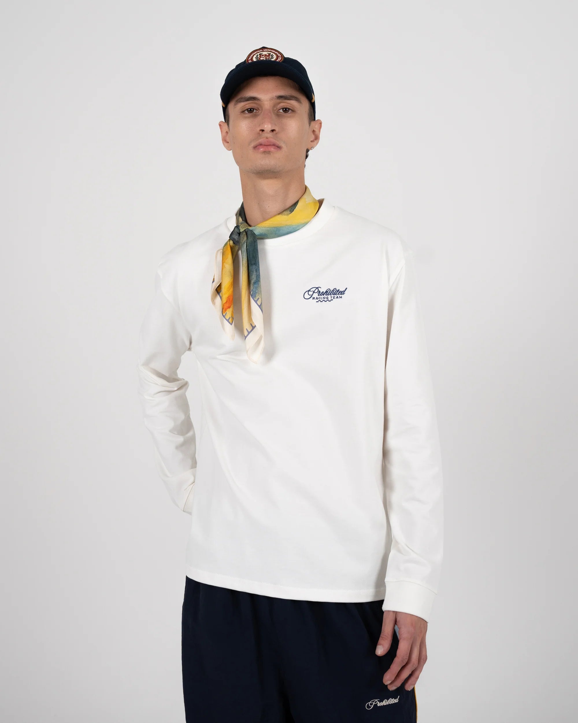Prohibited: Cyclist Longsleeve Off-White