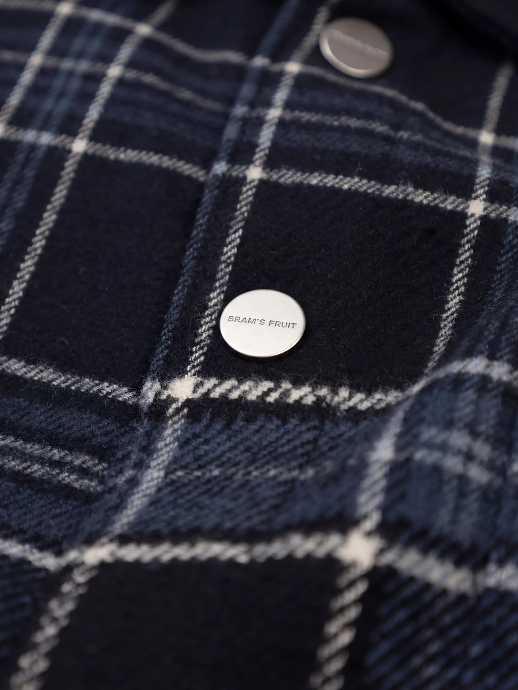 Bram's Fruit: Flanel Overshirt - Navy