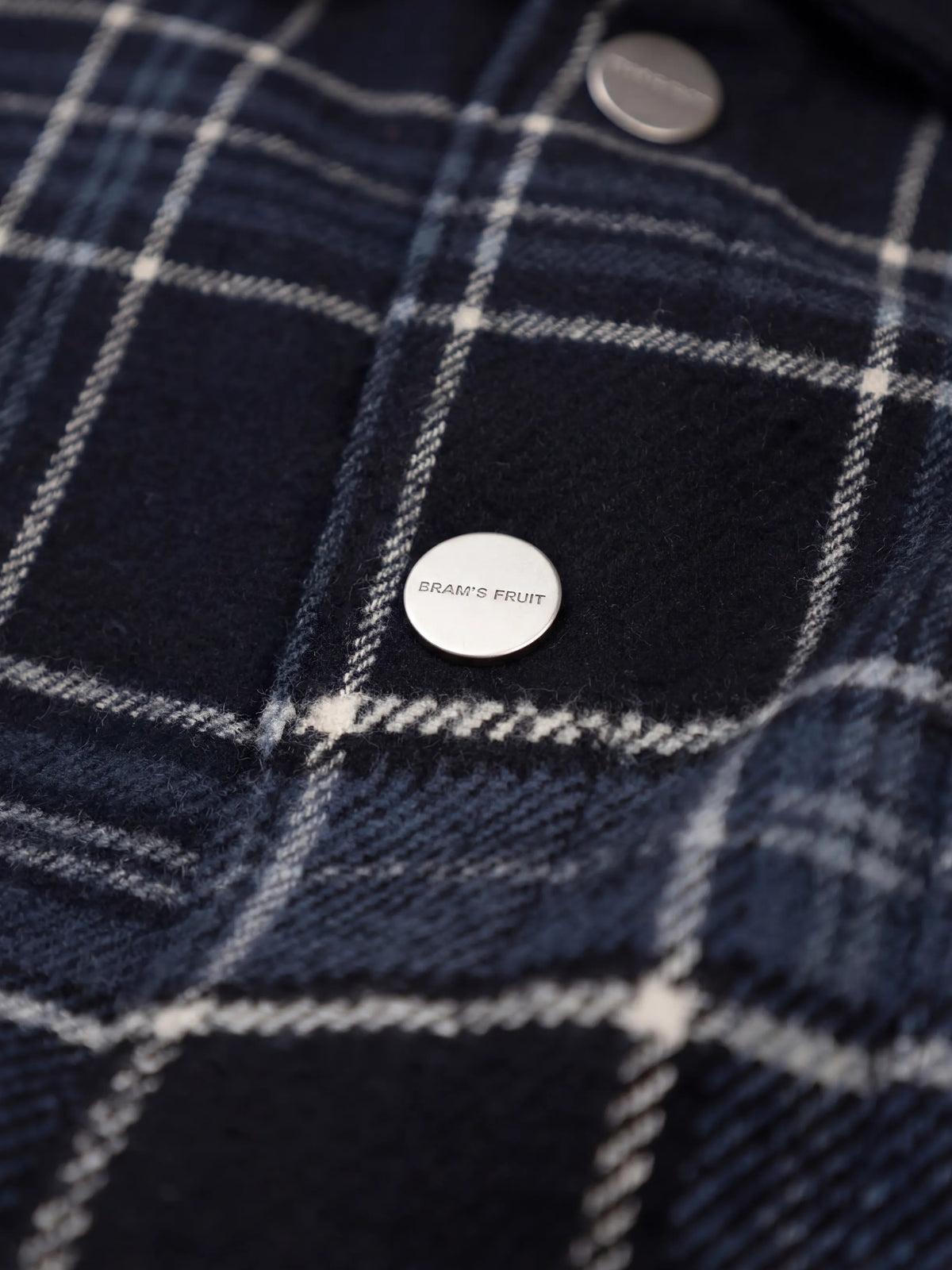 Bram's Fruit: Flanel Overshirt - Navy