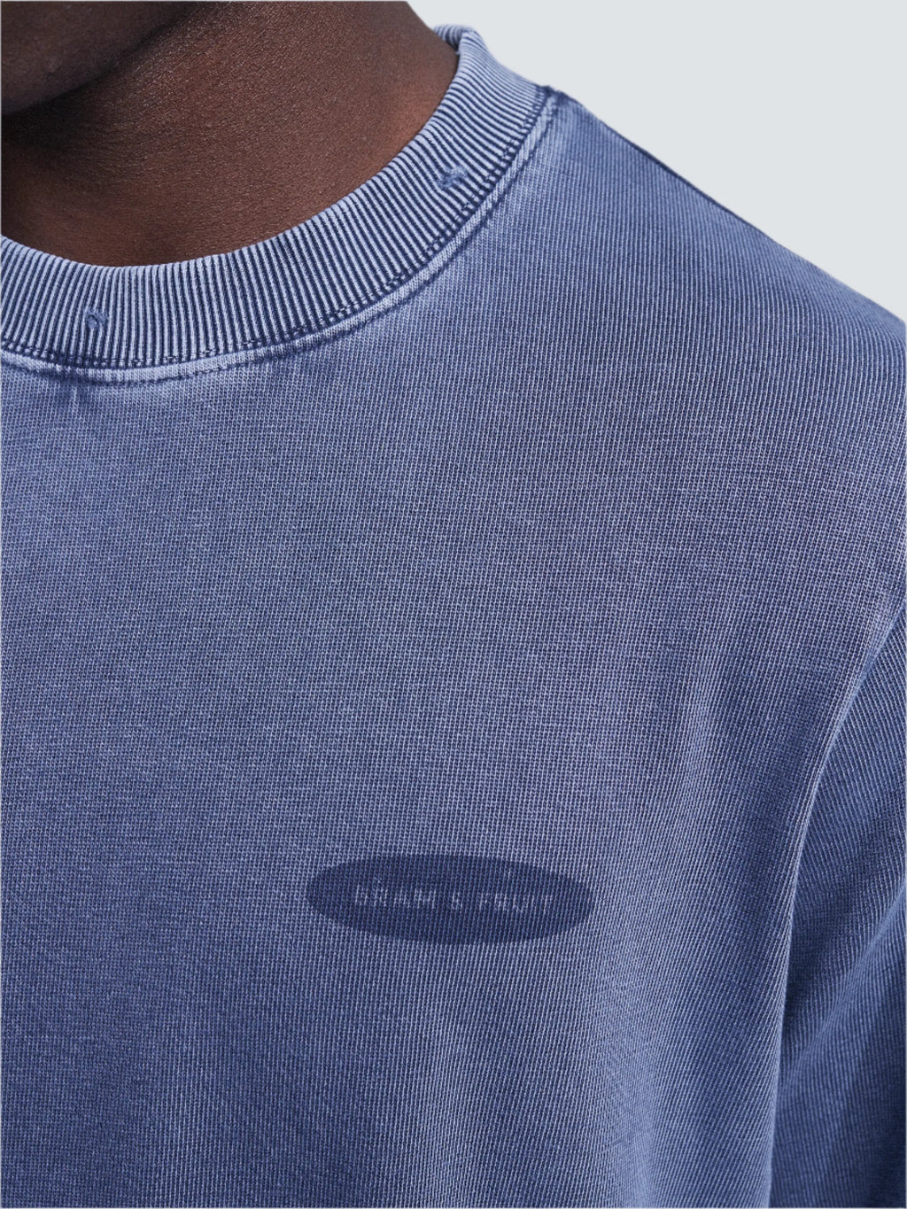 Bram's Fruit: Distressed F*ck Off I'm Gardening Longsleeve - Washed Midnight Blue