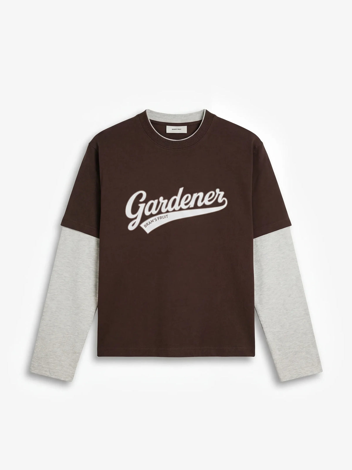 Bram's Fruit: Double Layer T-shirt - Brown