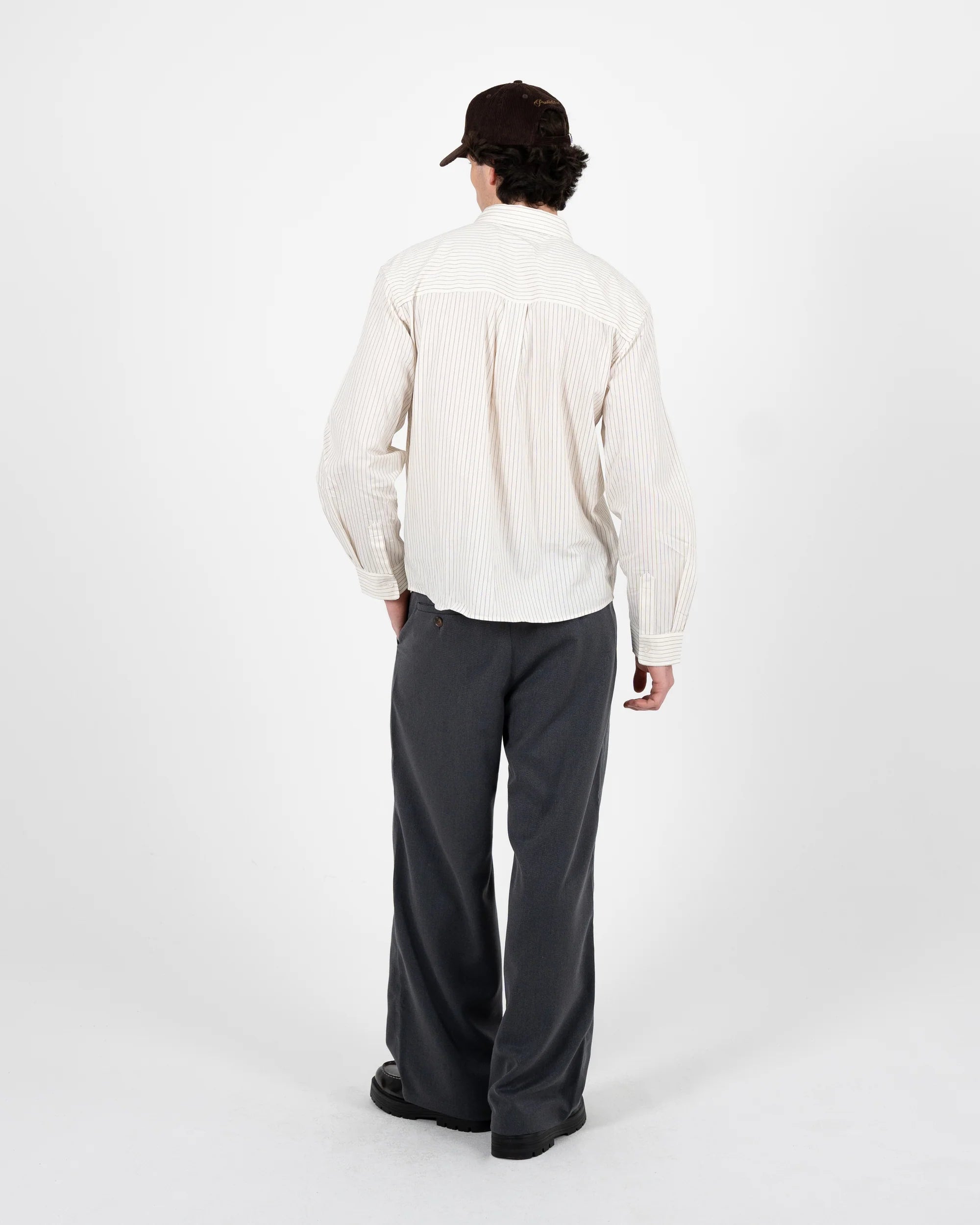 Prohibited: Drift Dress Shirt Off-White