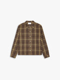 C_ALM: Flannel Shirt - Brown