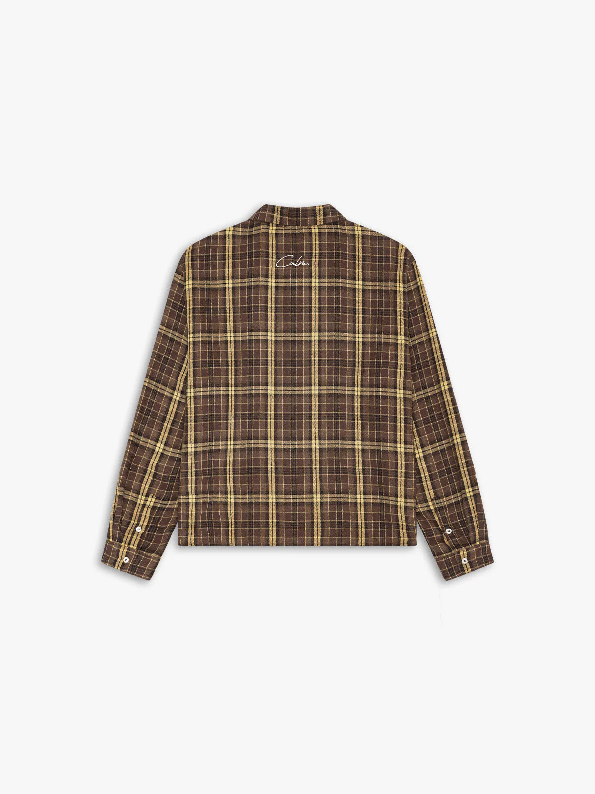 C_ALM: Flannel Shirt - Brown