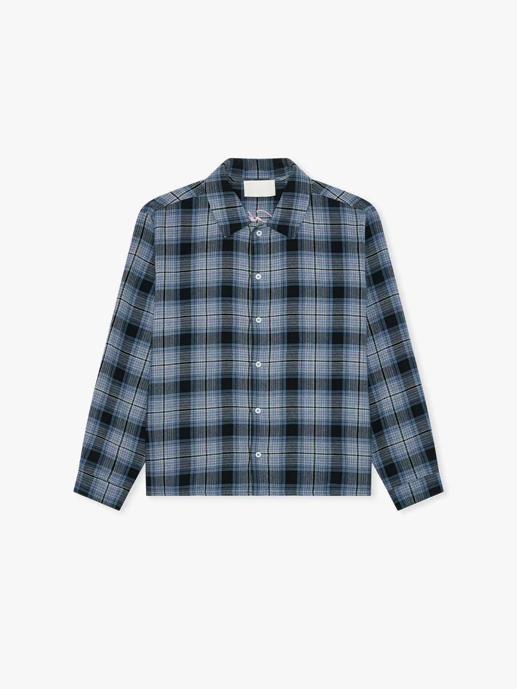 C_ALM: Flannel Shirt - Blue