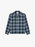 C_ALM: Flannel Shirt - Blue