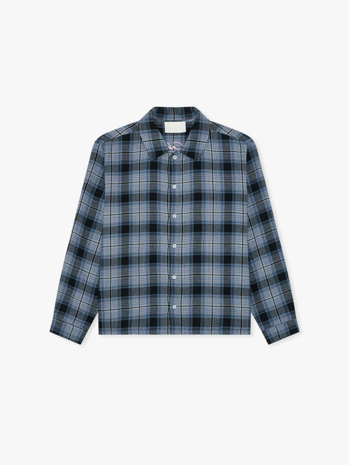 C_ALM: Flannel Shirt - Blue
