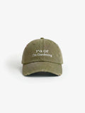 Bram's Fruit: F*ck Off I'm Gardening Cap - Forrest Green