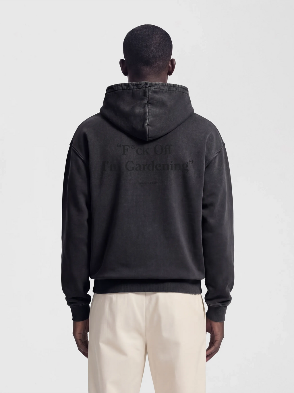 Bram's Fruit: F*ck Off I'm Gardening Hoodie - Washed Black